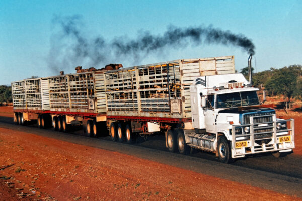 Truck in Australian bush