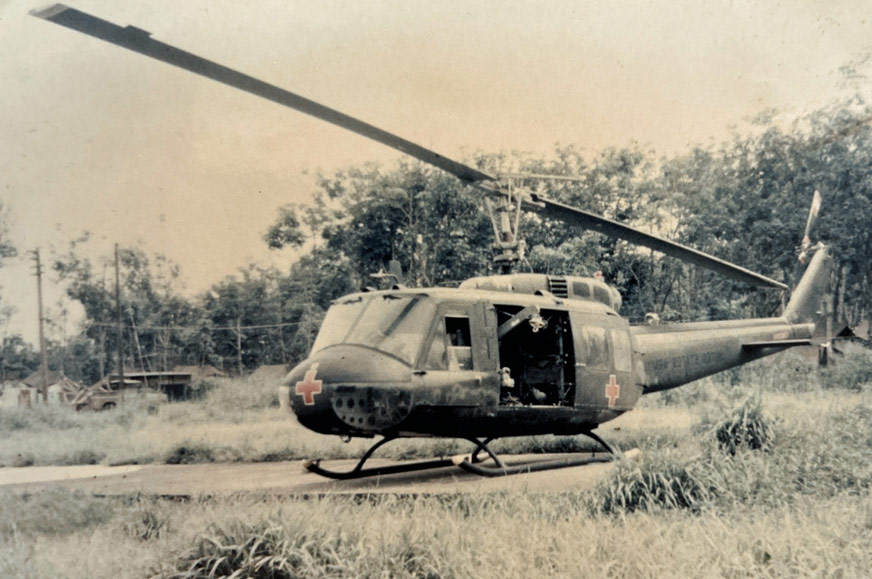 US hellipcopter in Vietnam